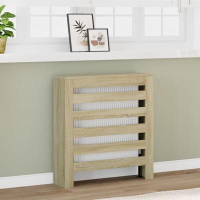 VidaXL Radiatorombouw 78x20x82 cm bewerkt hout sonoma eikenkleurig