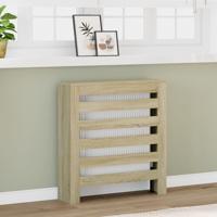 VidaXL Radiatorombouw 78x20x82 cm bewerkt hout sonoma eikenkleurig