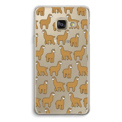 Alpacas: Samsung A3 (2017) Transparant Hoesje