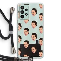 Ugly Cry Call: Samsung Galaxy A52s 5G Transparant Hoesje met koord
