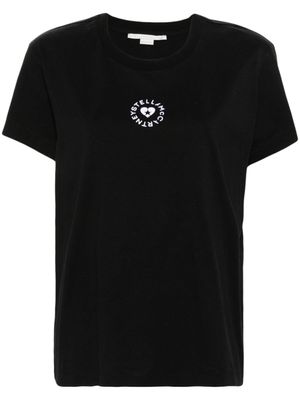 Stella McCartney t-shirt Lovestruck Logo - Noir