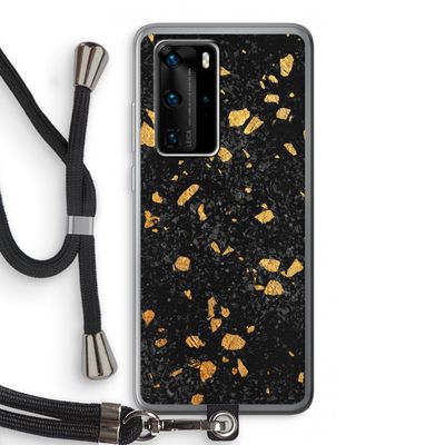 Terrazzo N°7: Huawei P40 Pro Transparant Hoesje met koord