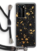Terrazzo N°7: Huawei P40 Pro Transparant Hoesje met koord