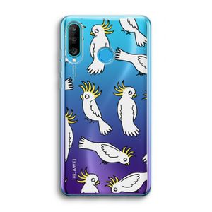 Papegaai: Huawei P30 Lite Transparant Hoesje
