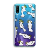 Papegaai: Huawei P30 Lite Transparant Hoesje