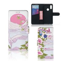 Xiaomi Redmi 7 Telefoonhoesje met Pasjes Bird Standing - thumbnail