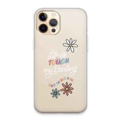 Tough Life: iPhone 13 Pro Max Transparant Hoesje