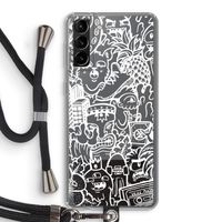 Vexx Mixtape #2: Samsung Galaxy S21 Plus Transparant Hoesje met koord