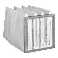 Nanowave Zakkenfilter - 287 x 287 x 500 mm - Klasse F9