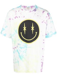 Phipps t-shirt en coton à motif tie-dye - Blanc