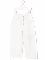 MM6 Maison Margiela Kids jean à taille haute - Blanc