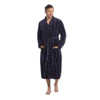 Ten Cate Badjas Heren Navy Blue Stripe-XL