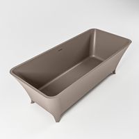 Vrijstaand bad Mondiaz Lundy | 170x75 cm | Solid surface | Ovaal | Smoke Vrijstaand bad Mondiaz Lundy | 170x75 cm | Solid surface | Ovaal | Smoke