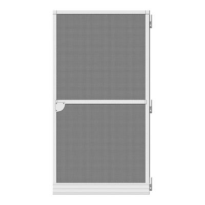 Muggennet Schellenberg Deur Glasvezel Aluminium Wit (100 x 210 cm)