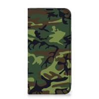 iPhone 14 | Hoesje met Magneet | Army Dark