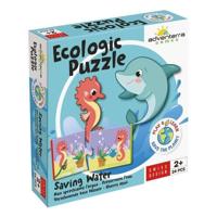 Giochi educativi - GEOMAG - Puzzle ecologico per il risparmio idrico - Mini puzzle educativi - Conservazione dell'acqua