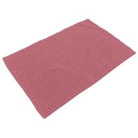 Urban Living Badkamerkleedje/badmat tapijt - voor op de vloer - oud roze - 50 x 80 cm   -