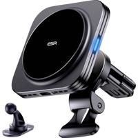 ESR HaloLock Telefoonhouder voor in de auto Magneetbevestiging, Met inductielader 5.4 - 6.9 inch Bevestigingswijze (auto): Dashboard, Ventilatierooster