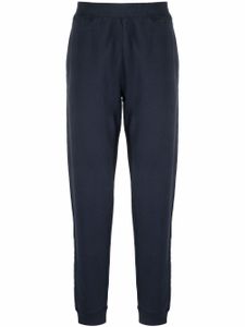 Sunspel pantalon à taille élastiquée - Bleu