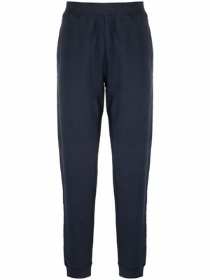 Sunspel pantalon à taille élastiquée - Bleu
