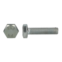pgb-Europe PGB-FASTENERS | Zeskanttapbout 8.8 DIN 933 M 6x80 Zn | 200 st 933801006000803