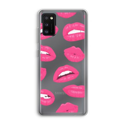 Bite my lip: Samsung Galaxy A41 Transparant Hoesje