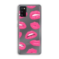 Bite my lip: Samsung Galaxy A41 Transparant Hoesje