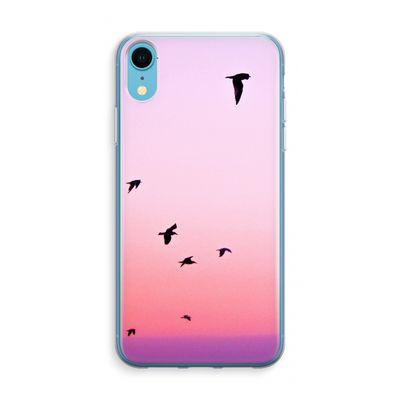 Fly away: iPhone XR Transparant Hoesje