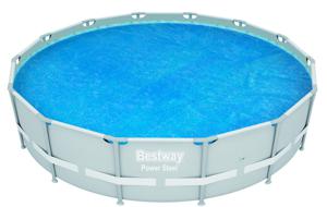 Bestway solar cover rond - 427 cm (zeilmaat 417) - Blauw