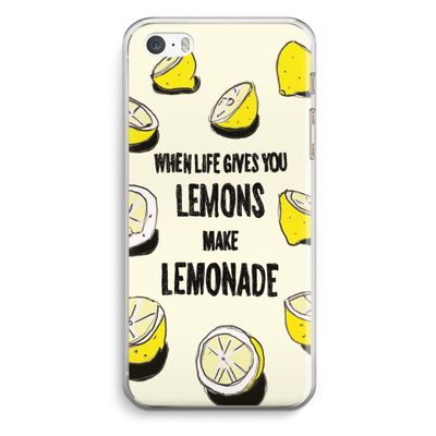 Lemonade: iPhone 5 / 5S / SE Transparant Hoesje