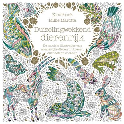 Kleurboek Millie Marotta - Duizelingwekkend dierenrijk (Paperback)