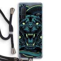 Cougar and Vipers: Sony Xperia 5 II Transparant Hoesje met koord