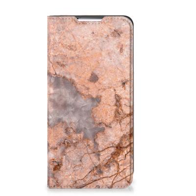 Samsung Galaxy S22 Plus | Standcase | Marmer Oranje