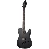 Schecter PT-7 MS Black Ops elektrische gitaar Satin Black Open Pore - thumbnail