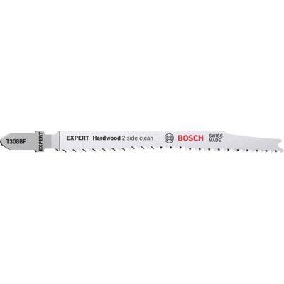 Bosch Accessories 2608900546 EXPERT „Hardwood 2-side clean” T 308 BF Decoupeerzaagblad, 100 stuks 100 stuk(s)