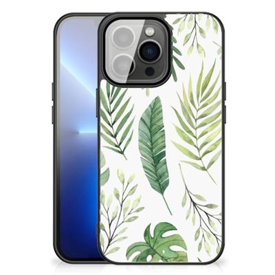 iPhone 13 Pro Max Bloemen Hoesje Leaves