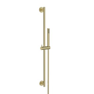 Glijstangset BWS Moran Met Staafhanddouche 1 Stand 150 cm Geborsteld Messing