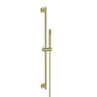 Glijstangset BWS Moran Met Staafhanddouche 1 Stand 150 cm Geborsteld Messing
