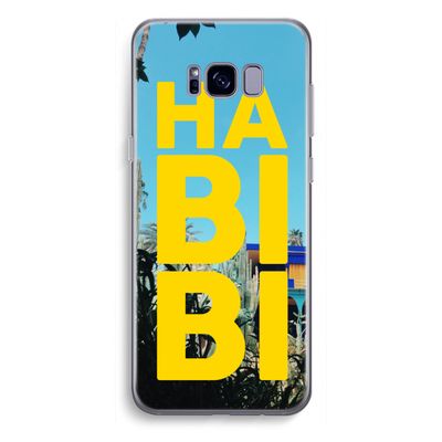 Habibi Majorelle : Samsung Galaxy S8 Plus Transparant Hoesje