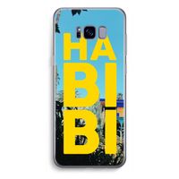 Habibi Majorelle : Samsung Galaxy S8 Plus Transparant Hoesje
