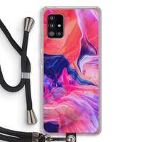 Earth And Ocean: Samsung Galaxy A51 5G Transparant Hoesje met koord