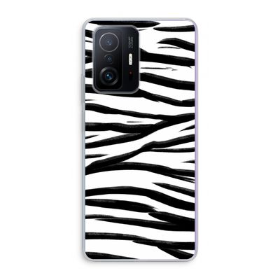 Zebra pattern: Xiaomi 11T Pro Transparant Hoesje