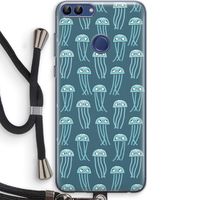 Kwallie: Huawei P Smart (2018) Transparant Hoesje met koord
