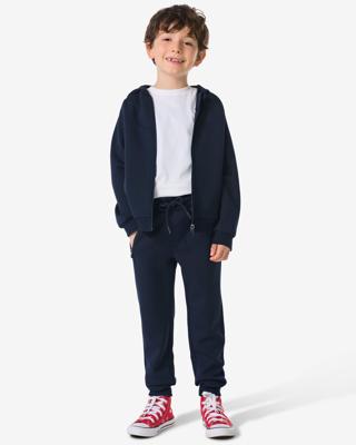 HEMA Kinderbroek sweatstof donkerblauw (donkerblauw)