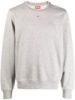 Diesel sweat S-Ginn-D à logo appliqué - Gris