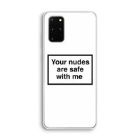 Safe with me: Samsung Galaxy S20 Plus Transparant Hoesje