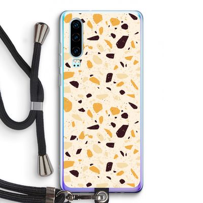 Terrazzo N°13: Huawei P30 Transparant Hoesje met koord
