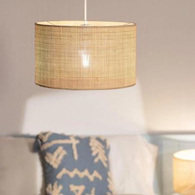 Hanglamp rotan &apos;Bara&apos; e27 fitting modern design gevlochten 400mm