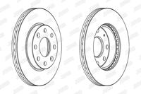 Remschijf JURID, Remschijftype: Geventileerd: , u.a. für Chevrolet, Daewoo, Saab, Dodge, Opel - thumbnail