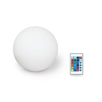 Hyundai Lighting - LED lichtbol met RGB op zonne-energie - 30 cm